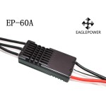EP60A ESC for 6-14S ESC High Voltage Speed Regulator Accessories Parts for  EA60 Motor ESC